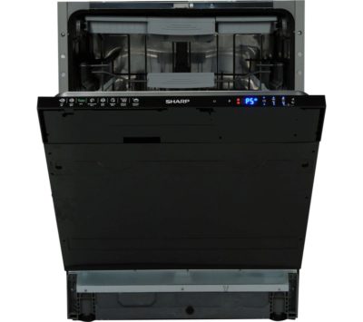 SHARP  QW-GD53I443X Full-size Integrated Dishwasher